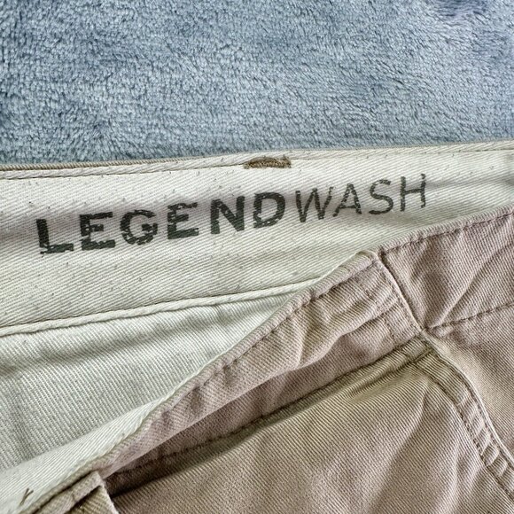 Eddie Bauer Cargo Shorts Mens T42 Legend Wash Utility Khaki Classic 11" Inseam - Picture 5 of 10